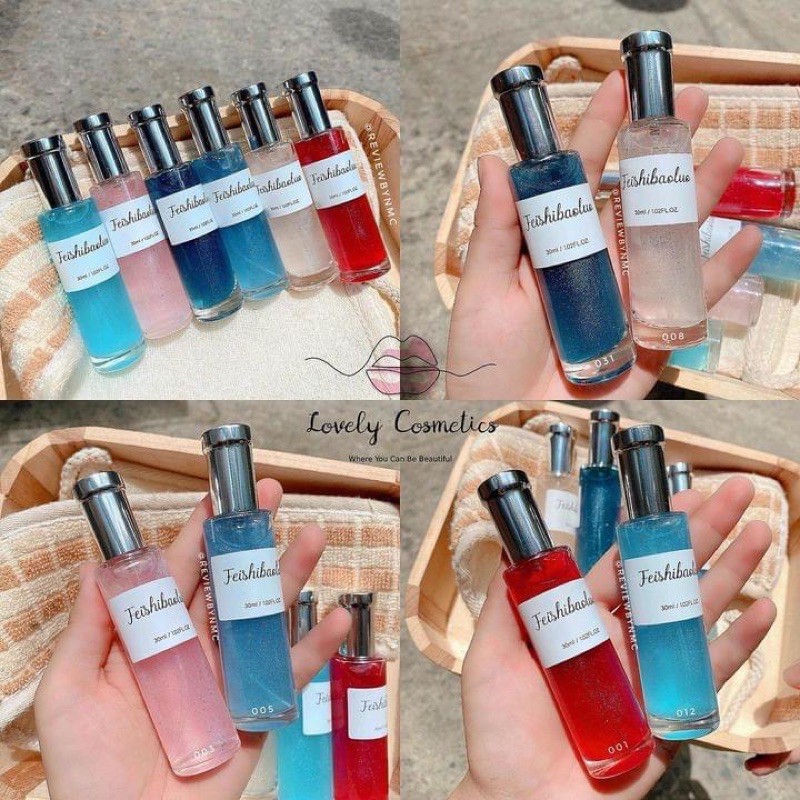 Nước Hoa Nhũ Chảy Feishibaoluo / Xịt Body Nhũ Chảy - Hương Ngẫu Nhiên