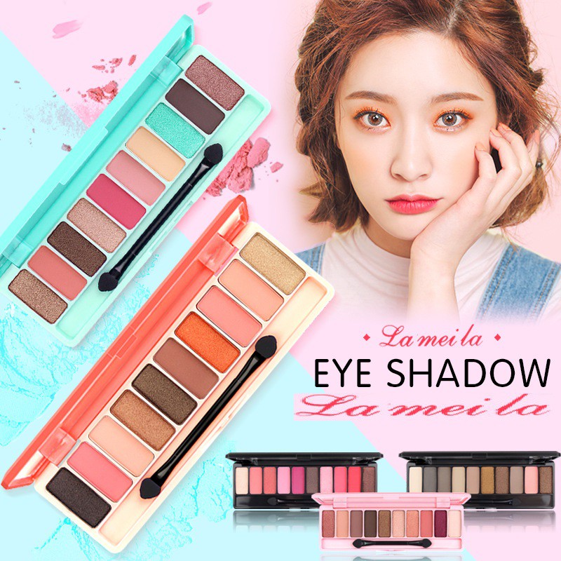 Bảng Phấn Mắt Lameila 10 Màu Play Color Eyes - Sỉ Trộn Màu Bảng