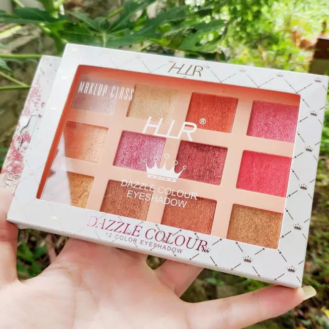 Phấn Mắt 12 Ô Dazzle Colour Eyeshadow Vương Miện HR-7121 - Bảng 12 ô HR-7121