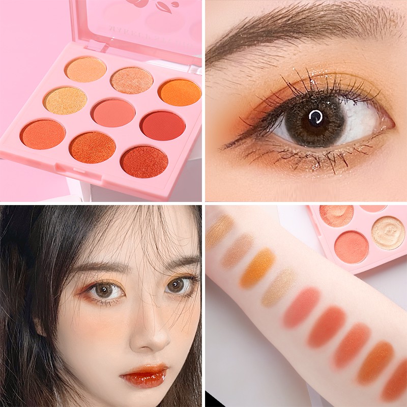 Bảng Phấn Mắt 9 Ô SWEET CHEEK AND SHADOW PALTEET HR-7123 - Bảng 9 Ô MÃ 