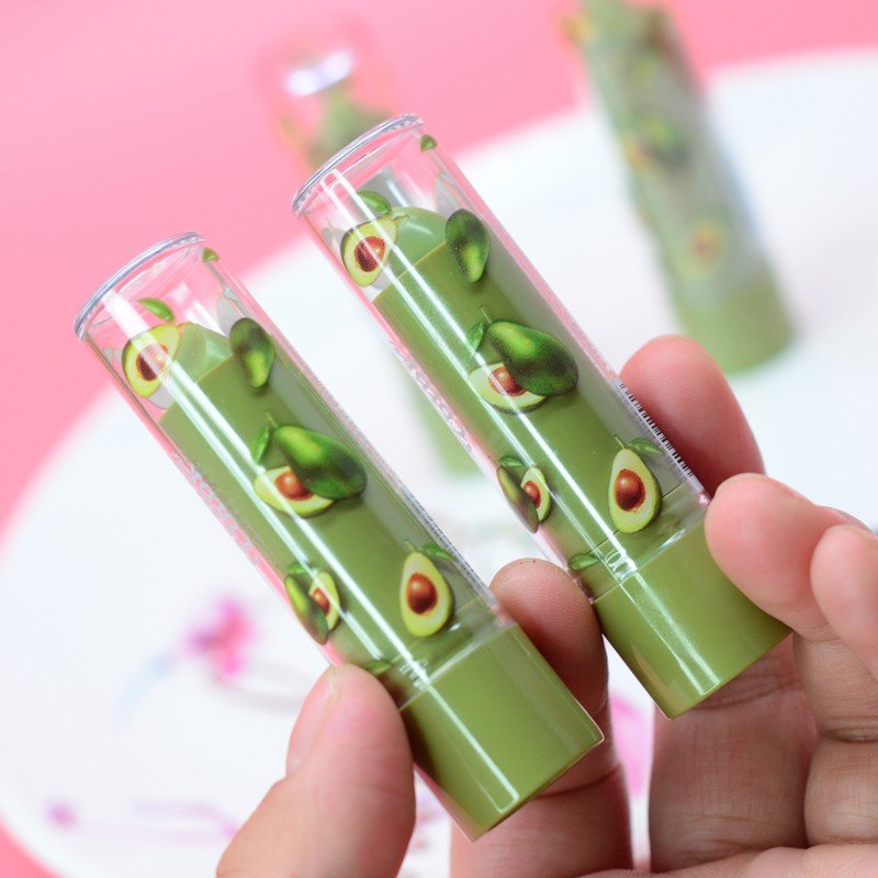 Son Dưỡng Môi Trái Bơ Màu Hồng Tự Nhiên Avocado Magic Lip Balm - Son Dưỡng Bơ