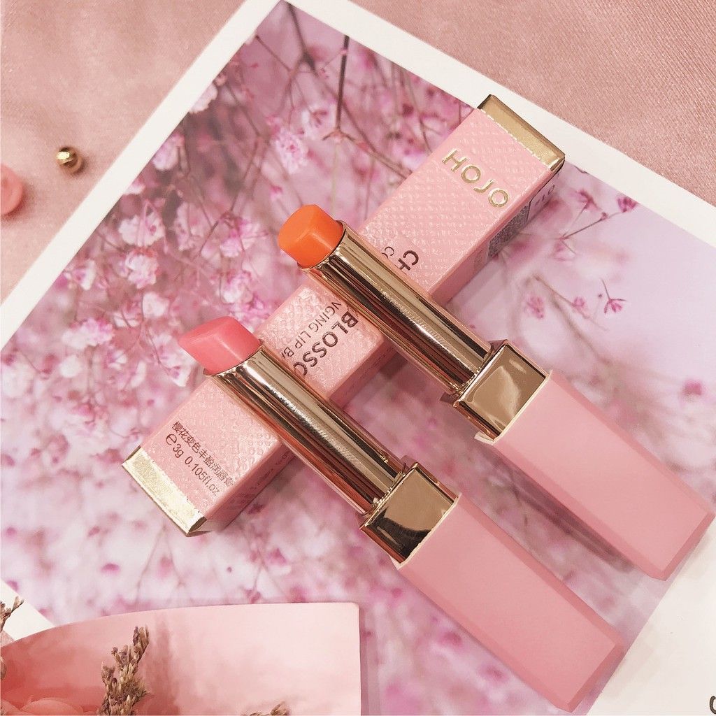 Son Dưỡng HOJO Cherry Blossoms Đổi Màu Theo Nhiệt Độ - Son Hojo