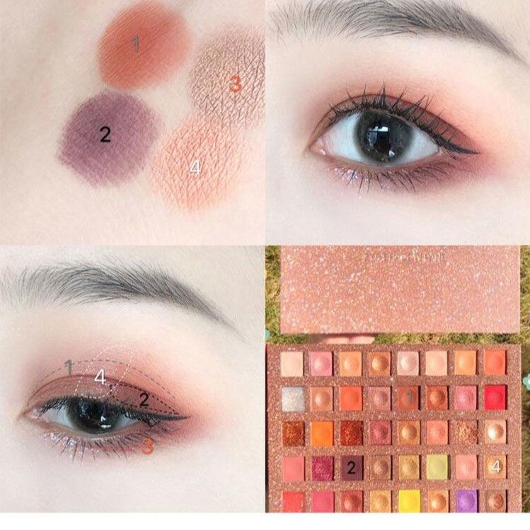 Phấn Mắt 40 Ô DIKALU Soft Eye Shadow Cực Đẹp New Version - Phấn DIKALU 40 Ô