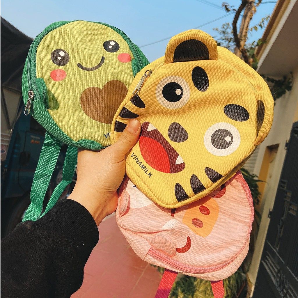 Túi Đeo Chéo Hình Thú Chibi Cho Bé Siêu Cute Giao Ngẫu Nhiên Hình Thú - Mẫu Ngẫu Nhiên