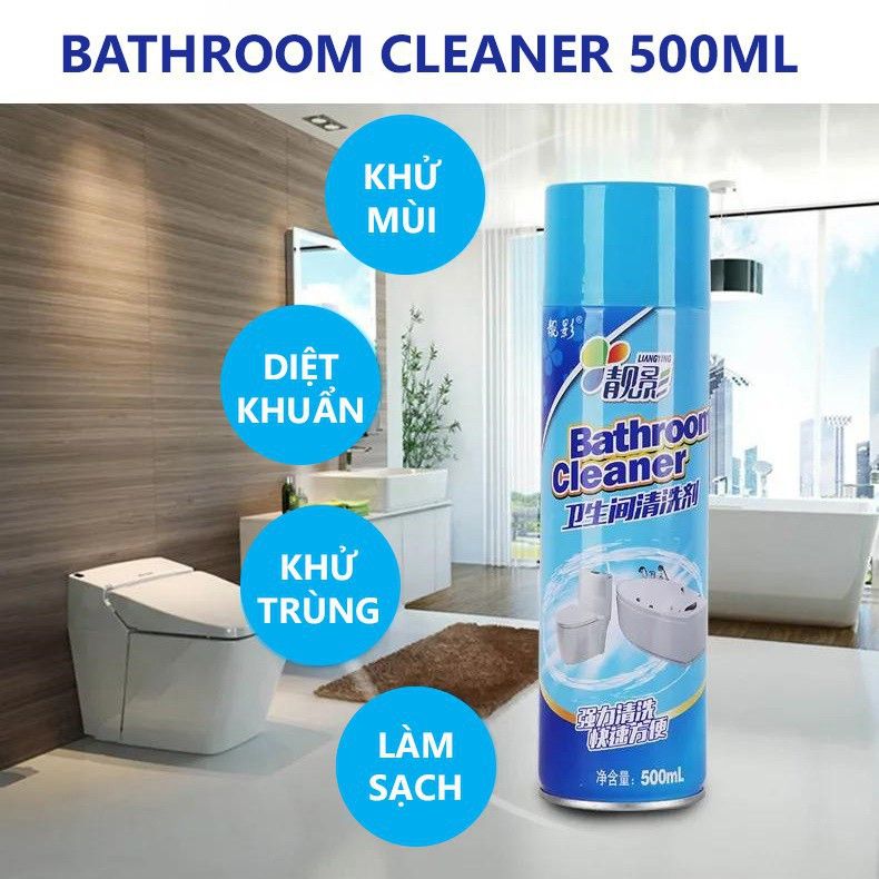 Bình Xịt Tẩy Rửa Nhà Tắm Bathroom Cleaner Đa Năng - Bình Xịt Bathroom