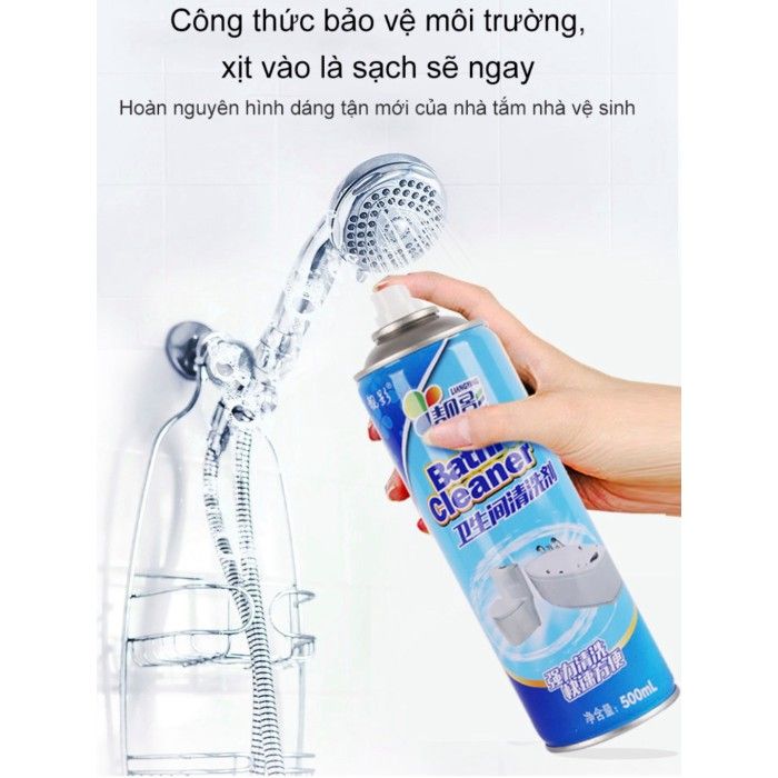 Bình Xịt Tẩy Rửa Nhà Tắm Bathroom Cleaner Đa Năng - Bình Xịt Bathroom