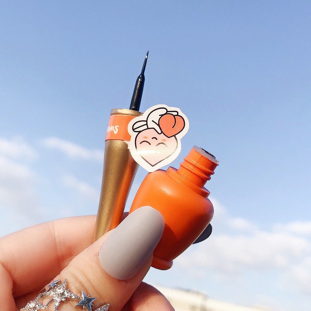 Bút Kẻ Mắt Trái Đào Sweet As Peach Eyeliner Của Kiss Beauty NO.57492-03 - KẻMắtKissNO.57492-03