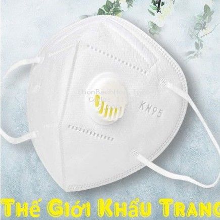 Khẩu Trang Lọc Bụi Kháng Khuẩn KN95 - khẩu trang KN95