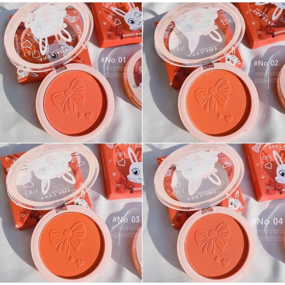 Phấn Má Thỏ Cute ANYLADY BOWKNOT BLUSHER NO.789B - Sỉ Trộn Mã