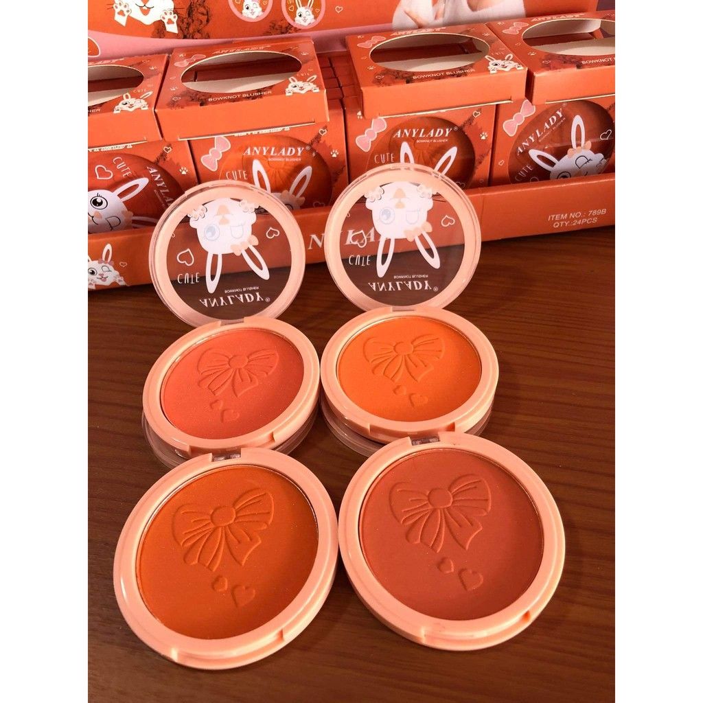 Phấn Má Thỏ Cute ANYLADY BOWKNOT BLUSHER NO.789B - Sỉ Trộn Mã