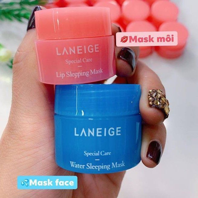 Mặt Nạ Ngủ Cho Môi Và Da Mặt ( Vỏ Xanh Và Vỏ Hồng ) GIÁ SỈ dành cho STORE - Vỏ Hồng Cho Môi