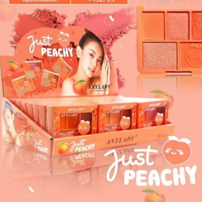 Phấn Mắt 5 Ô Just Peachy ANYLADY Mã NO.834 - ANYLADY NO.834