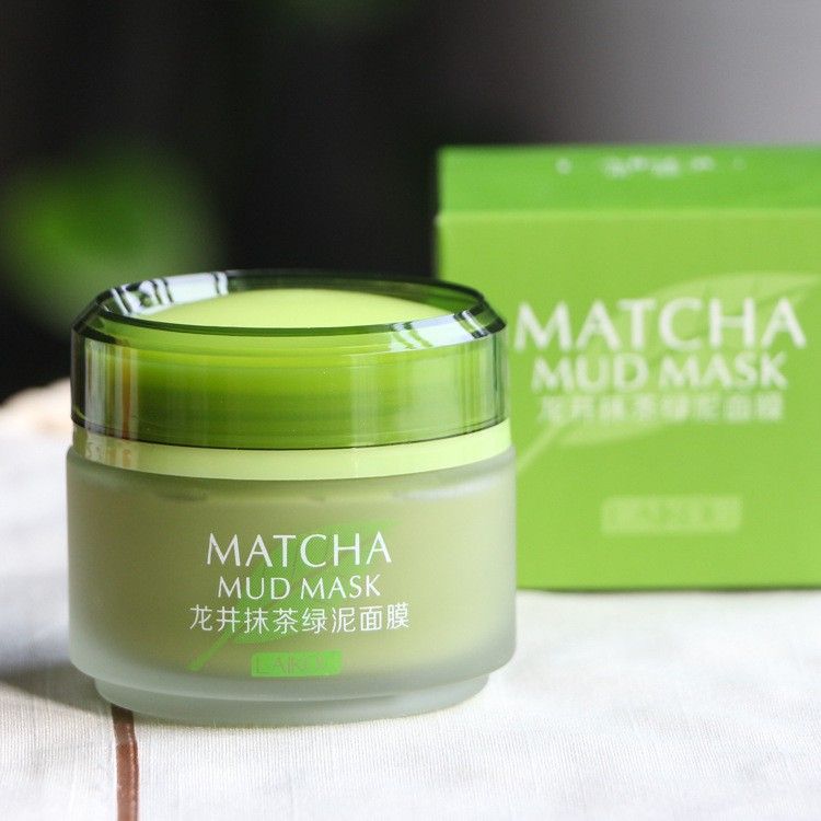 Mặt Nạ Trà Xanh MATCHA LAIKOU Dạng Hũ 85G - TRÀ XANH LAIKOU HŨ