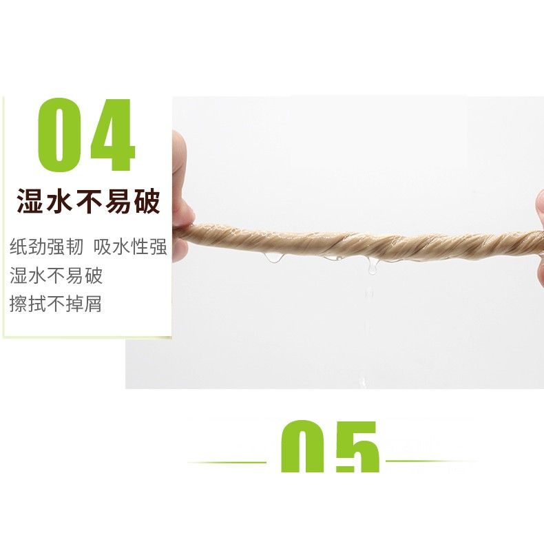LỐC 36 CUỘN GIẤY VỆ SINH GẤU TRÚC BAIHOU SIÊU DAI - LỐC 36 CUỘN