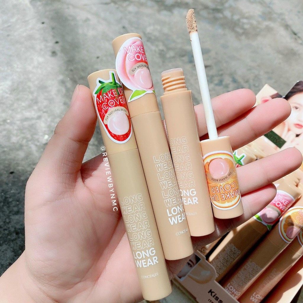Kem Nền Che Khuyết Điểm KissBeauty Concealer Long Wear Vị Trái Cây - Kem Che Khuyết Điểm Kiss Bèauty Mã 68183-03 - KissBèauty 68183-03