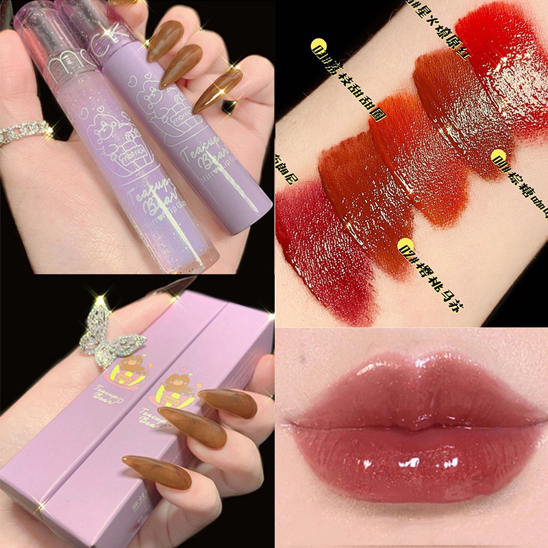 Son Bóng Dưỡng Ẩm Căng Mọng Môi Nội Địa Trung Maffick - Lip Gloss Mirror MÃ MF087 - Giao Mã Ngẫu Nhiên
