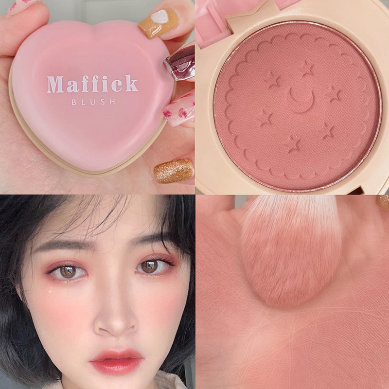 Phấn Má Hồng MAFFICK Trái Tim Mã MF066 - Giao Mẫu Ngẫu Nhiên