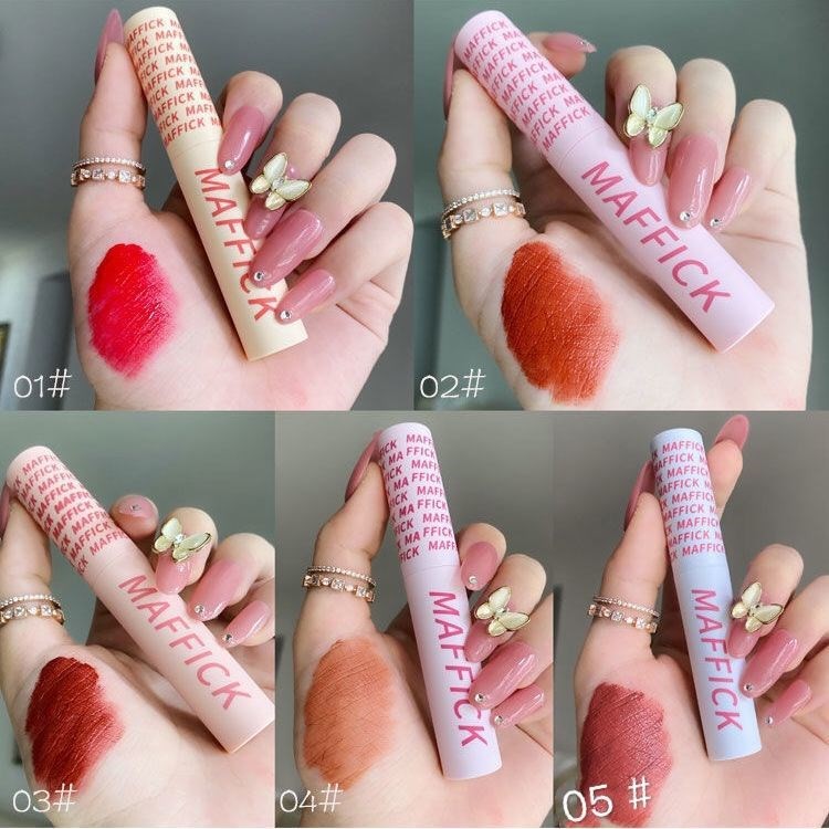 Son Kem Lì Siêu Mịn MAFFICK Vị Kẹo Camaron Mã MF042 - GIAO MÃ NGẪU NHIÊN CHO BUÔN SỈ - Mã Ngẫu Nhiên