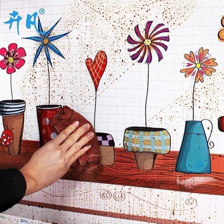 Tranh Dán Bếp 90x60cm Nhiều Họa Tiết - Hàng Xả GIAO NGẪU NHIÊN - MẪU NGẪU NHIÊN