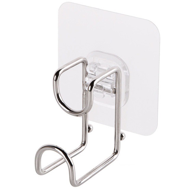 Móc Inox Dán Tường Treo Đồ Treo Chậu Siêu Tiện Lợi - Chất Liệu Inox 304 SS Chịu Lực - Móc INOX ĐƠN