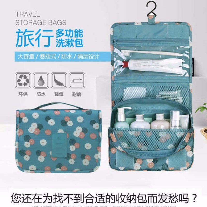 Túi Cốp Đựng Mỹ Phẩm Nhiều Ngăn Chống Nước - Họa Tiết Siêu Đẹp ( Giao Họa Tiết Ngẫu Nhiên ) - Họa Tiết Ngẫu Nhiên