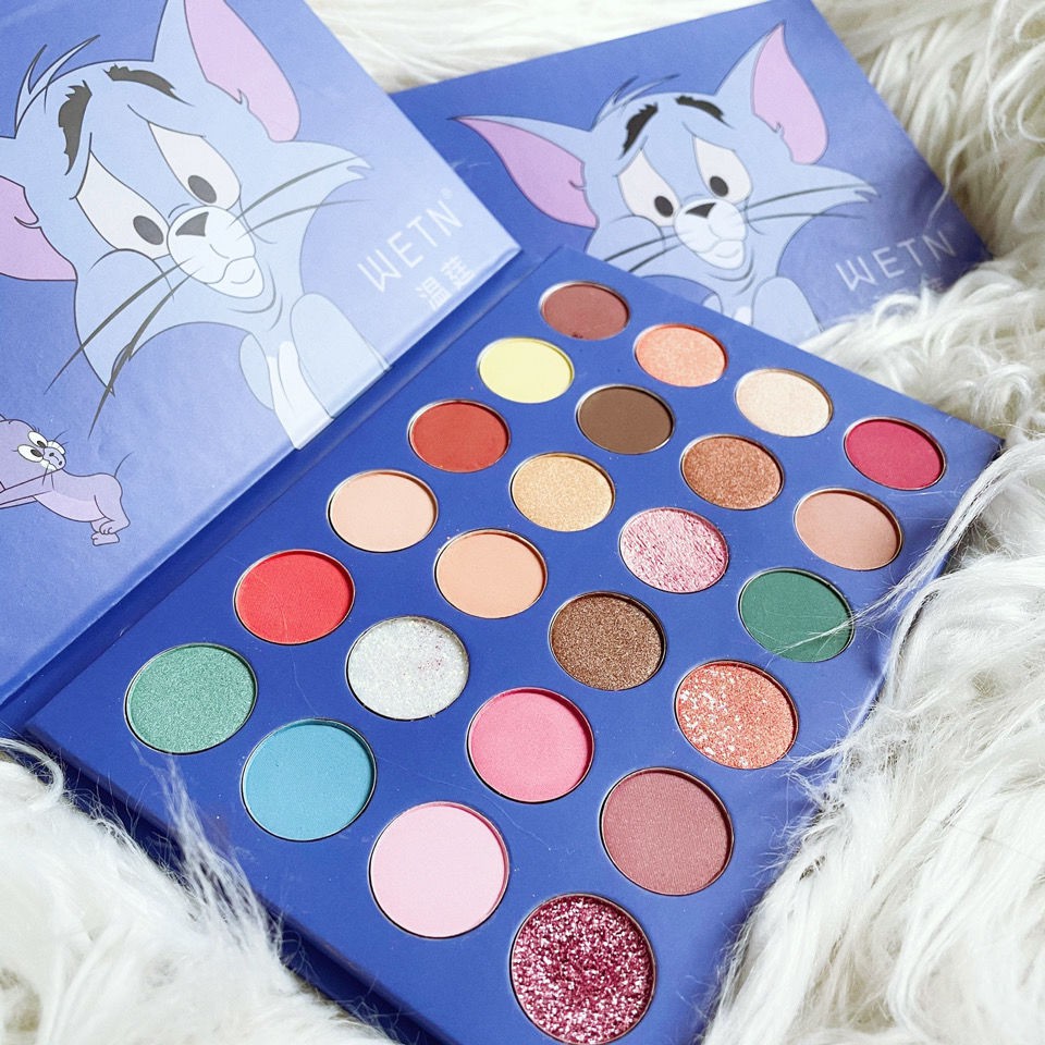 Phấn Mắt 24 Ô TOM & JERRY Cute - Hãng WETN - 24 Ô TOM & JERRY