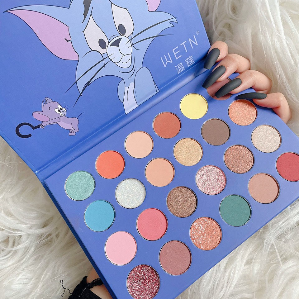 Phấn Mắt 24 Ô TOM & JERRY Cute - Hãng WETN - 24 Ô TOM & JERRY