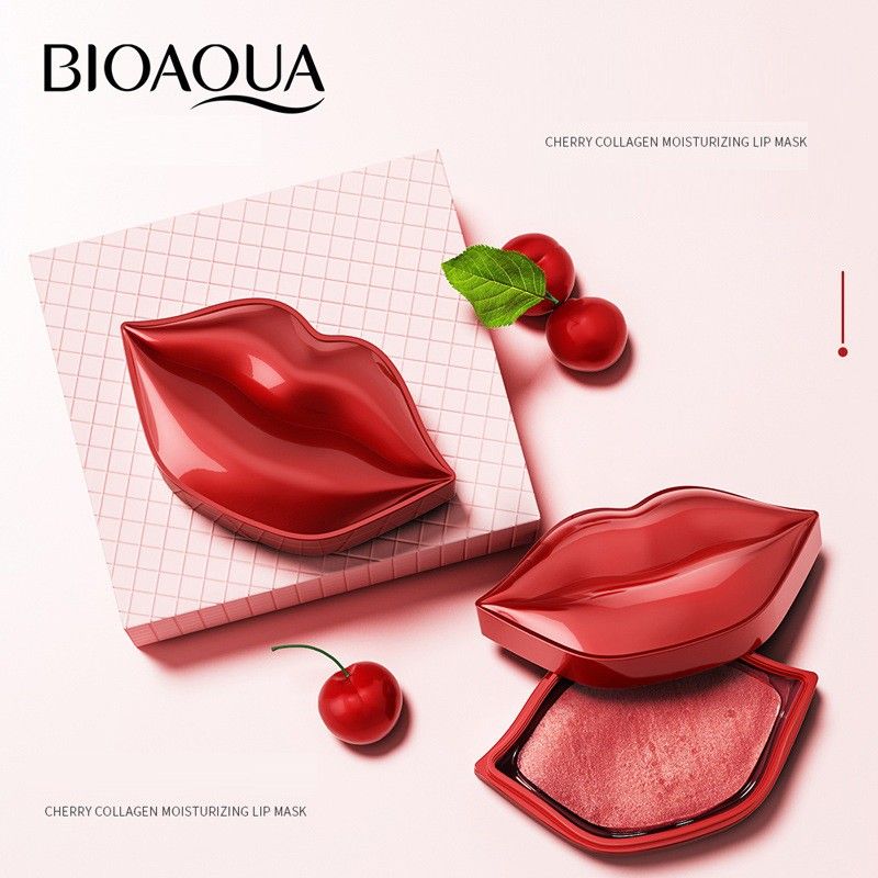 Hộp 20 Mặt Nạ Môi Bioaqua Dưỡng Hồng(Hộp Đỏ)