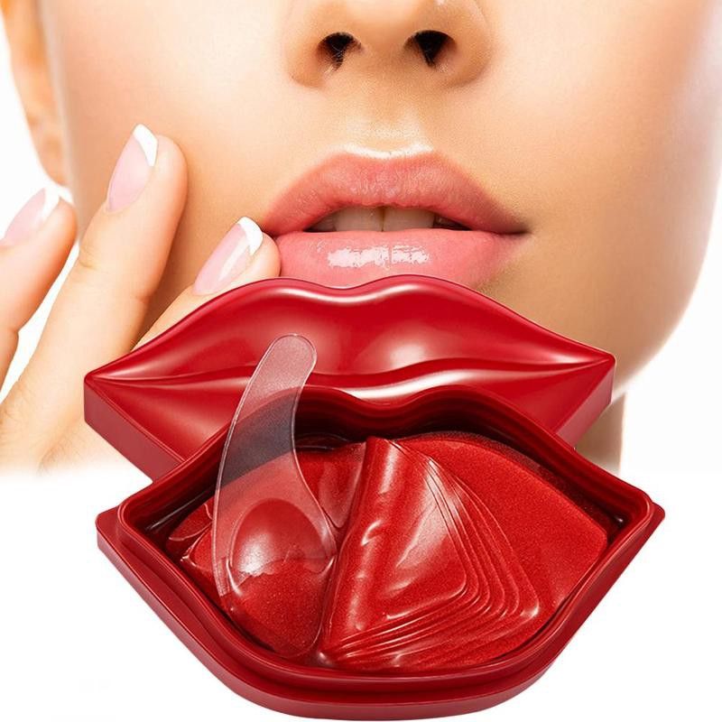 Hộp 20 Mặt Nạ Môi Bioaqua Dưỡng Hồng(Hộp Đỏ)