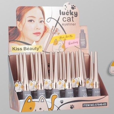 Kẻ Mắt Nước Lucky Cat KissBeauty - Lucky Cat Eyeliner Kiss Bèauty NO.57646-03 - KissBeauty57646-03