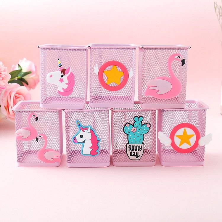 Giỏ Lưới Đựng Bút Đựng Đồ Cute - Giao Mẫu Ngẫu Nhiên - Giỏ Lưới Đựng Bút