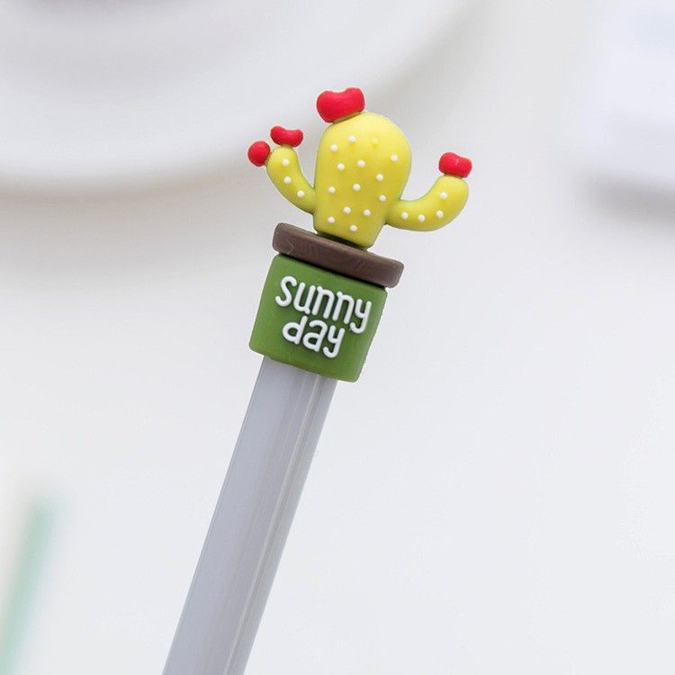 Set 20 Bút Bi Mực Nước Cute Ngòi 0.5mm Tặng Kèm Túi Zip - Set 20 Bút + Túi Zip
