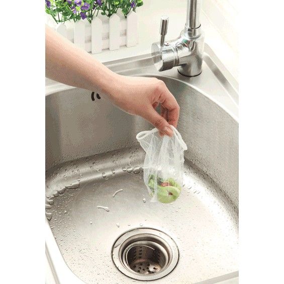 Lưới Lọc Rác Bồn Rửa Bát Tiện Dụng - 1 Gói 100 Lưới