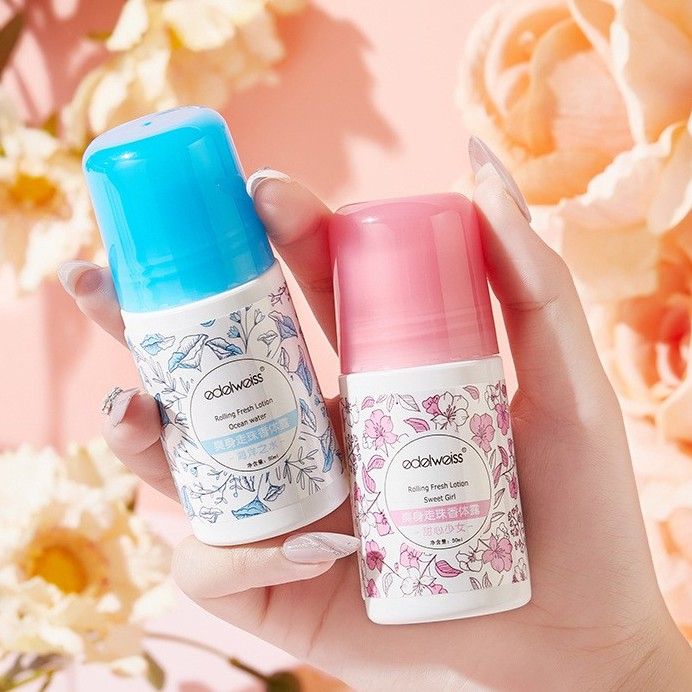 [Mã COS2405 giảm 8% đơn 300K] Lăn Khử Mùi Cơ Thể 24H Edelweiss Baimiss Body Lotion Fresh 50ML - Lăn Khử Mùi Edelweis