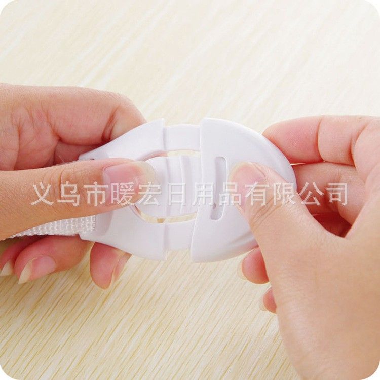 Chốt Nhựa Dán Khóa Tủ Ngăn Kéo - Khóa Cài Nhựa