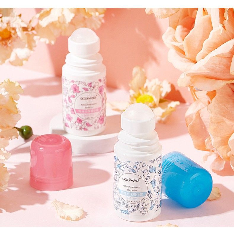 [Mã COS2405 giảm 8% đơn 300K] Lăn Khử Mùi Cơ Thể 24H Edelweiss Baimiss Body Lotion Fresh 50ML - Lăn Khử Mùi Edelweis