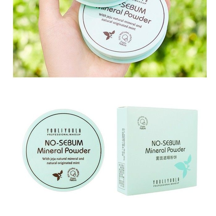 Phấn Nền Dạng Nén No-Sebum YOULIYOULA - 68204 NO-SEBUM MINERAL POWDER - Phấn No-sebum