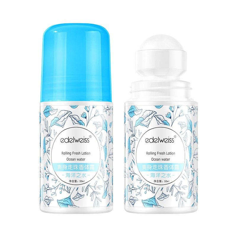 [Mã COS2405 giảm 8% đơn 300K] Lăn Khử Mùi Cơ Thể 24H Edelweiss Baimiss Body Lotion Fresh 50ML - Lăn Khử Mùi Edelweis