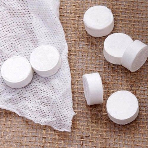 Gói 20 viên Khăn Giấy Nén Đa Năng Hàn Quốc 100% Cotton - Gói 20 Viên Khăn Nén