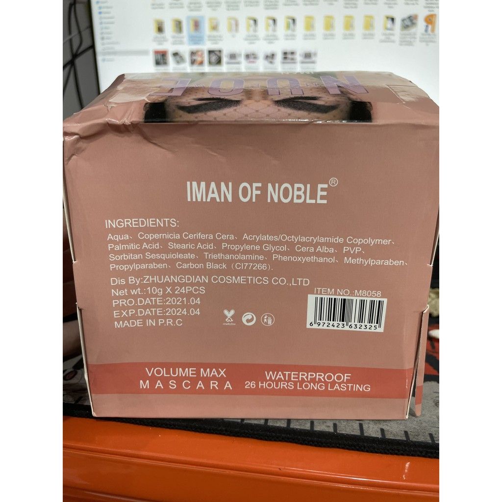 Mascara NUDE IMAN OF NOBLE M8058