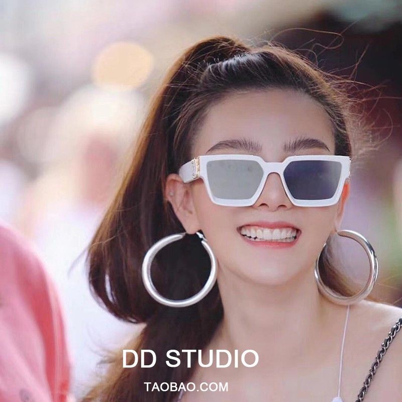 Kính Vuông Jessica Hàn Quốc - Gọng Da Báo