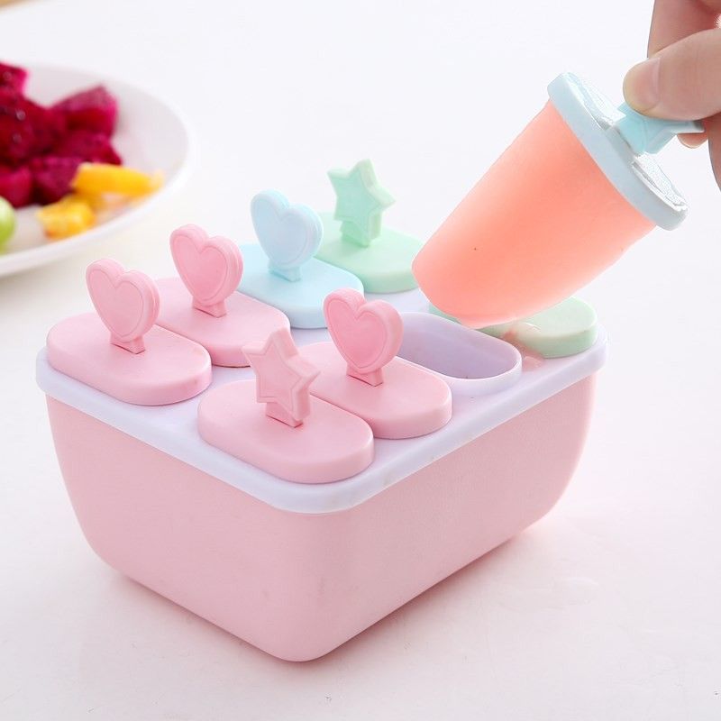 Khuôn Kem 8 Ngăn Que Rời - LOẠI VUÔNG