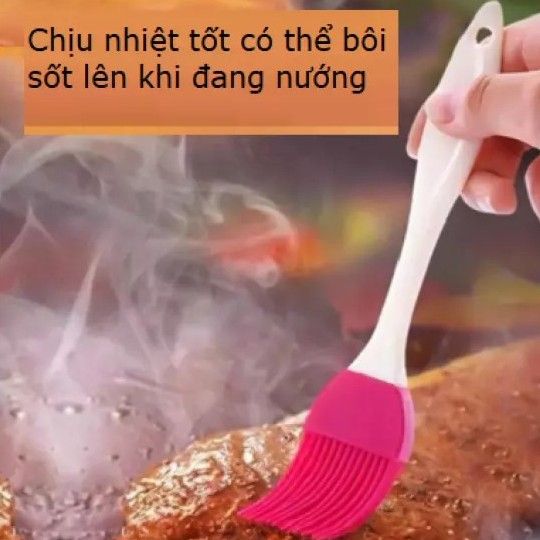 Chổi Cọ Silicon Quét Gia Vị Quét Dầu