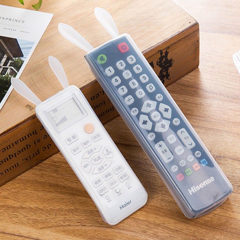 Set 2 Bọc Điều Khiển Silicon Tai Thỏ(1 Ngắn+1 Dài)