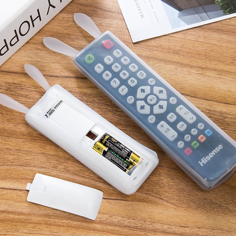 Set 2 Bọc Điều Khiển Silicon Tai Thỏ(1 Ngắn+1 Dài)