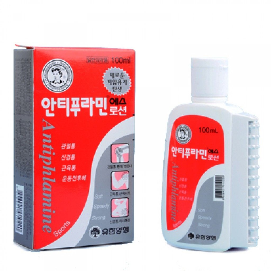 Dầu Nóng Xoa Bóp Hàn Quốc Chai Đỏ 100ml