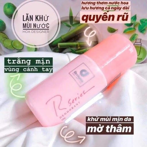 Lăn Khử Mùi RSeries Hương Nước Hoa (Vỏ Hồng)