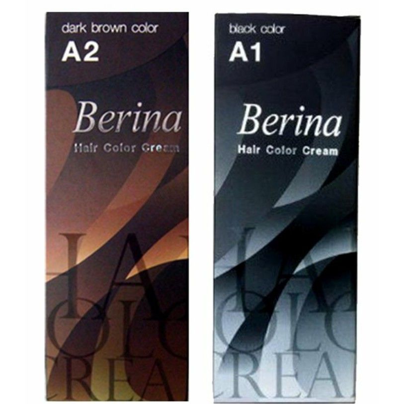 Thuốc Nhuộm Tóc Berina Thái Lan A1 A2 - A1 Đen