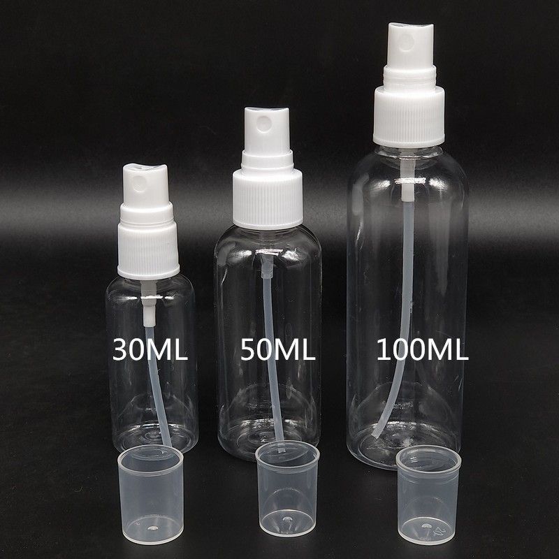 Chai Xịt Phun Sương Nhựa Trong Nhiều Cỡ - 100ml