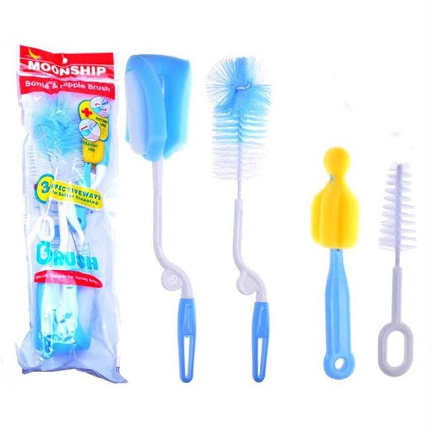 Set Cọ Bình Sữa Cốc Chai MOONSHIP - [1Set]